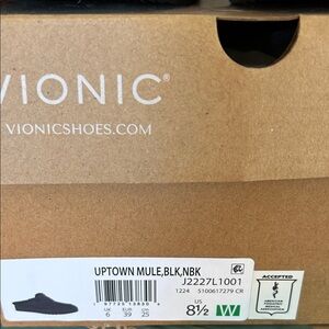Vionic Uptown Mule - Black